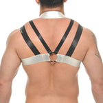 STUD Faust chest party harness silver