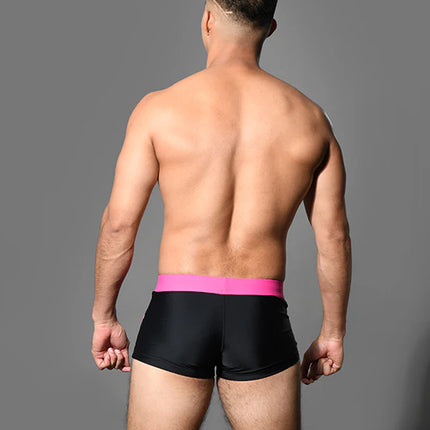 Andrew Christian 70132 Oasis swim boxer trunk black