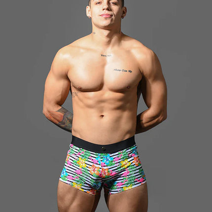 Andrew Christian 70155 Island Tropic Ring swim boxer trunk
