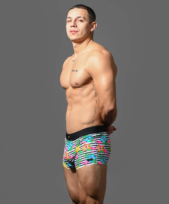 Andrew Christian 70155 Island Tropic Ring swim boxer trunk