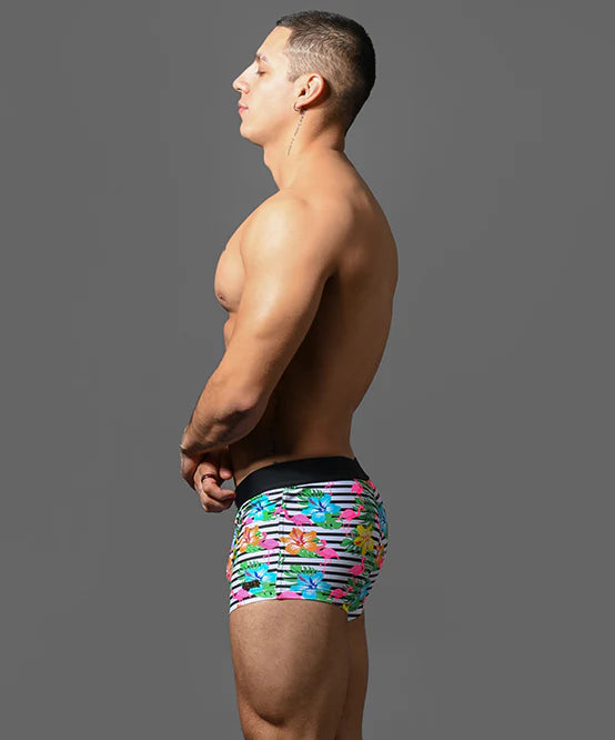 Andrew Christian 70155 Island Tropic Ring swim boxer trunk