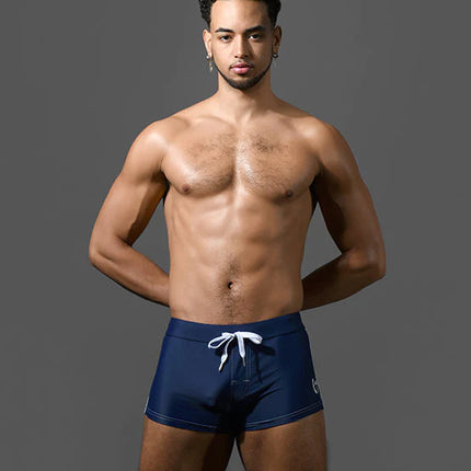 Andrew Christian 70159 Retro swim boxer trunk navy