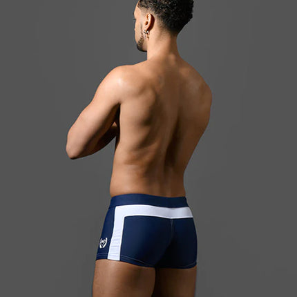 Andrew Christian 70159 Retro swim boxer trunk navy