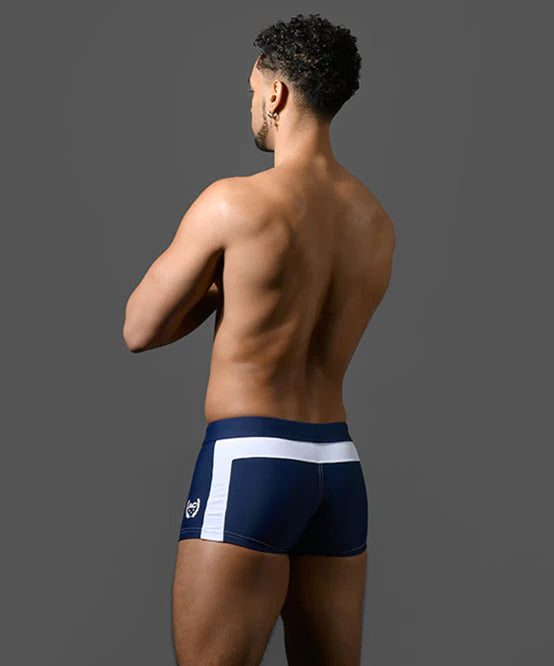 Andrew Christian 70159 Retro swim boxer trunk navy