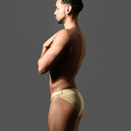 Andrew Christian 70182 Belt swim bikini brief sand