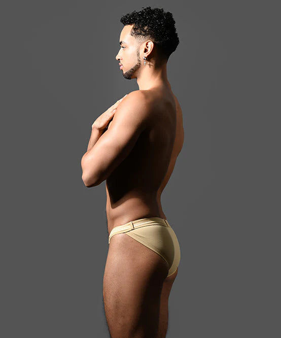 Andrew Christian 70182 Belt swim bikini brief sand