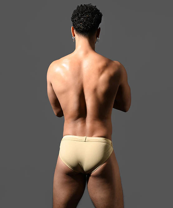 Andrew Christian 70182 Belt swim bikini brief sand