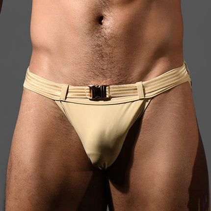 Andrew Christian 70182 Belt swim bikini brief sand