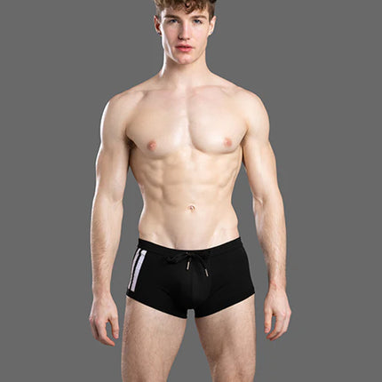 Andrew Christian 70186 Active swim boxer trunk black