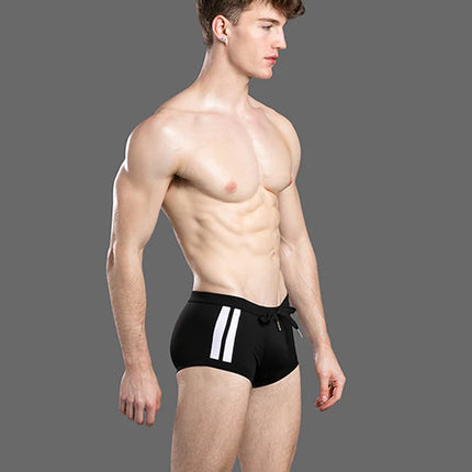 Andrew Christian 70186 Active swim boxer trunk black