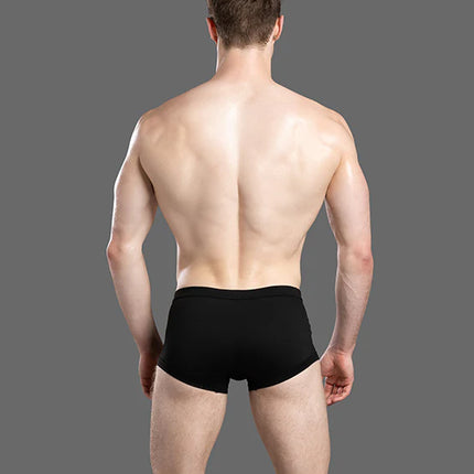 Andrew Christian 70186 Active swim boxer trunk black