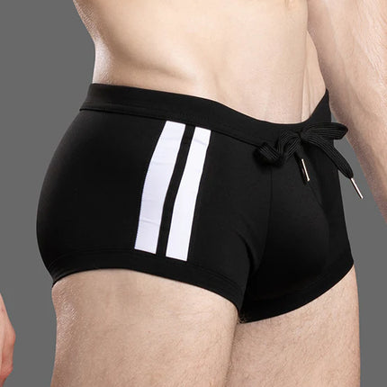 Andrew Christian 70186 Active swim boxer trunk black