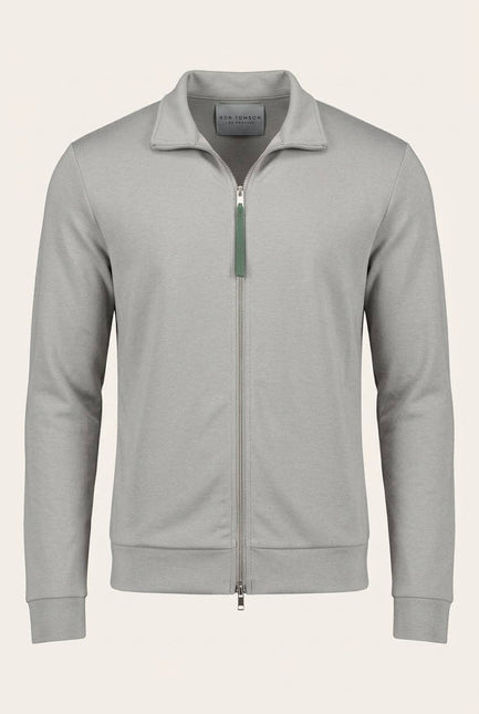 Ron Tomson Full Zip Track Jacket - Grey