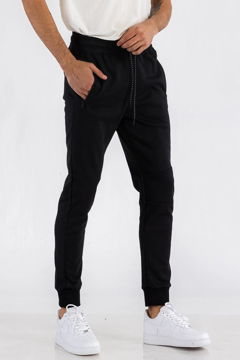 WEIV Sweat Jogger Pants - Black