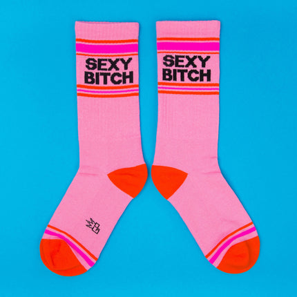 Gumball Poodle Sexy Bitch Gym Crew Socks