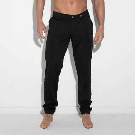 Code 22 Sleek Cuffed Stretch Pants 9748 - Black