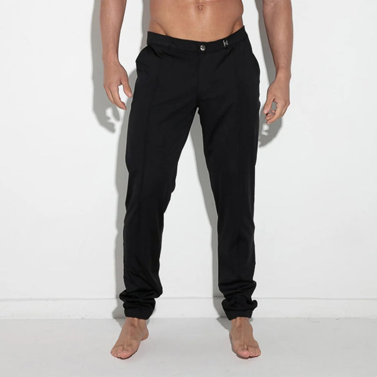 Code 22 Sleek Cuffed Stretch Pants 9748 - Black