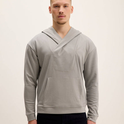 Ron Tomson Weekend Hooded Sweater - Grey