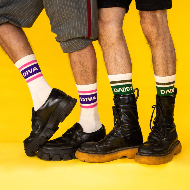 Gumball Poodle Daddy Gym Crew Socks