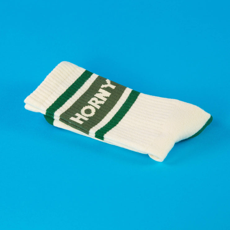 Gumball Poodle Horny Gym Crew Socks