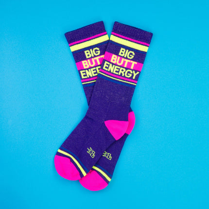 Gumball Poodle Big Butt Energy Crew Socks