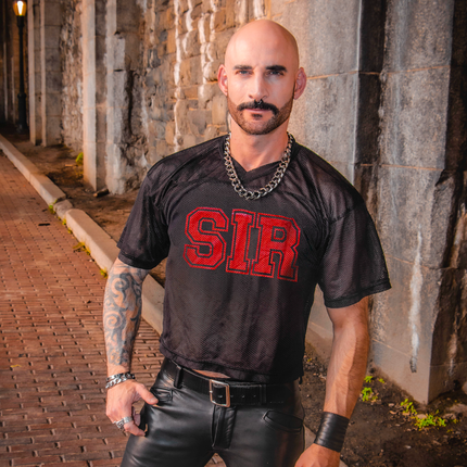 Peachy Kings Sir Mesh Football Jersey - Black