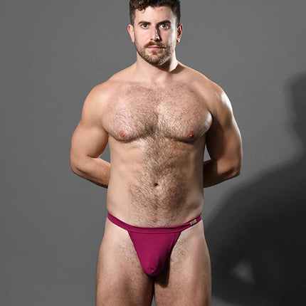 Andrew Christian Almost Naked 93269 bamboo thong magenta