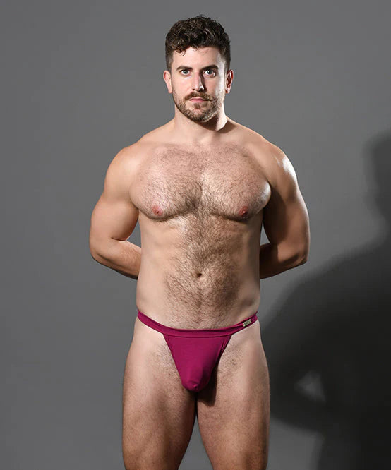 Andrew Christian Almost Naked 93269 bamboo thong magenta