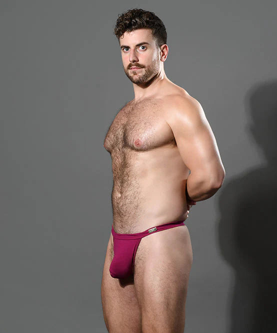 Andrew Christian Almost Naked 93269 bamboo thong magenta