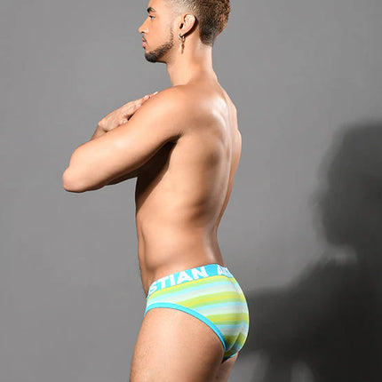 Andrew Christian Almost Naked 93311 Pandry Stripe brief