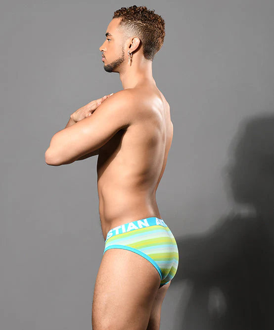 Andrew Christian Almost Naked 93311 Pandry Stripe brief