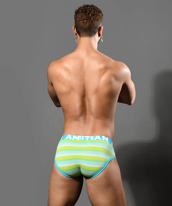 Andrew Christian Almost Naked 93311 Pandry Stripe brief
