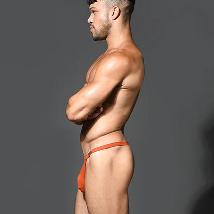 Andrew Christian Almost Naked 93409 bamboo thong pumpkin