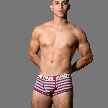 Andrew Christian Almost Naked 93494 boxer colony stripe