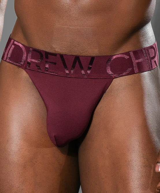 Andrew Christian Almost Naked 93516 thong burgundy