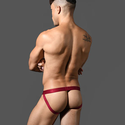 Andrew Christian Bespoke 93522 modal jockstrap burgundy