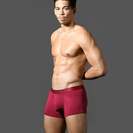 Andrew Christian Bespoke 93523 modal boxer burgundy