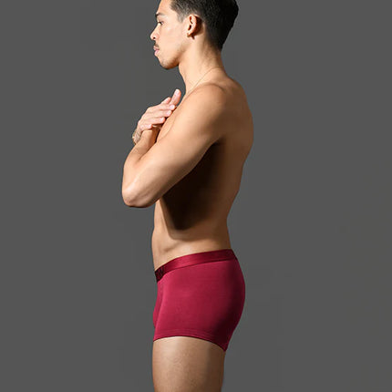 Andrew Christian Bespoke 93523 modal boxer burgundy