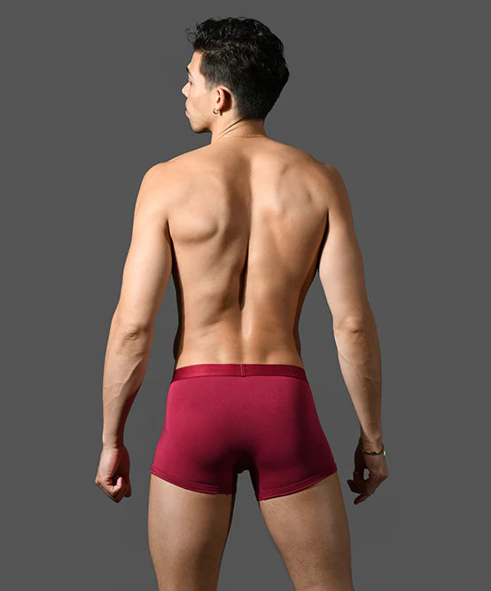 Andrew Christian Bespoke 93523 modal boxer burgundy