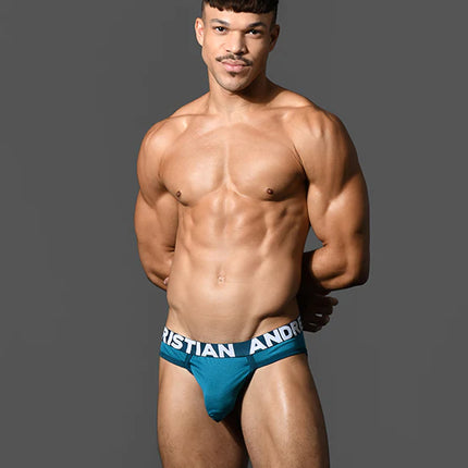 Andrew Christian Almost Naked 93527 mesh brief blue
