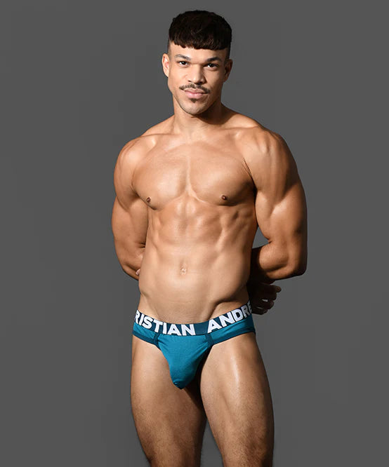Andrew Christian Almost Naked 93527 mesh brief blue
