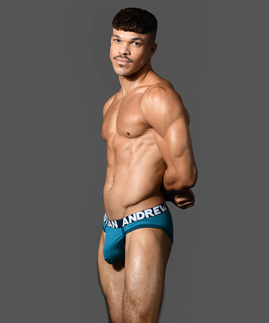 Andrew Christian Almost Naked 93527 mesh brief blue