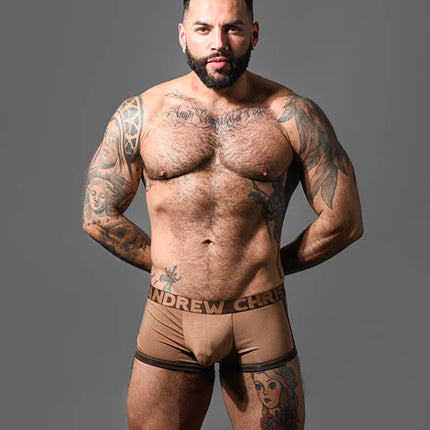 Andrew Christian Show-It 93597 modal boxer chocolate