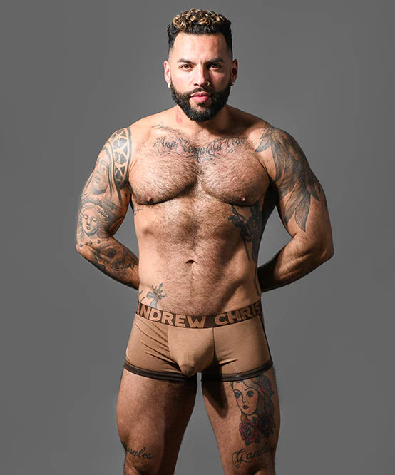 Andrew Christian Show-It 93597 modal boxer chocolate