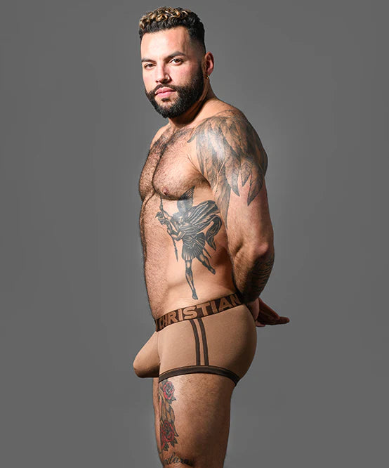 Andrew Christian Show-It 93597 modal boxer chocolate