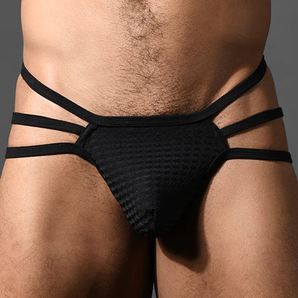 Andrew Christian Almost Naked 93621 Martel Mesh Spider thong black