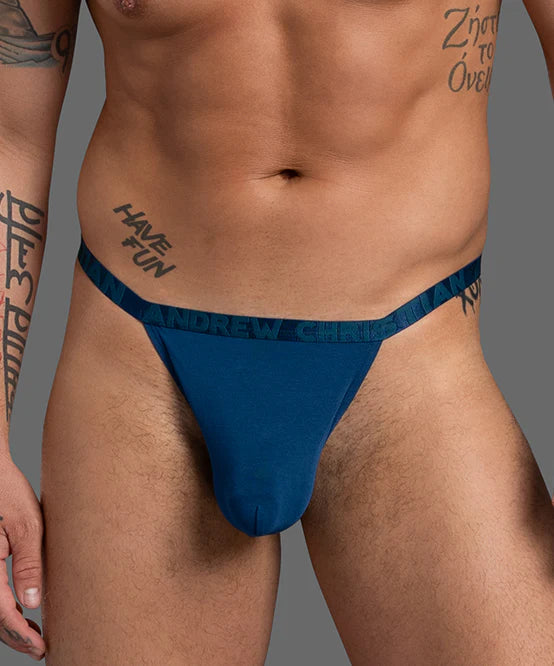 Andrew Christian Almost Naked 93653 Lust modal thong dark teal