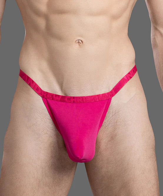 Andrew Christian Almost Naked 93653 Lust modal thong fuchsia