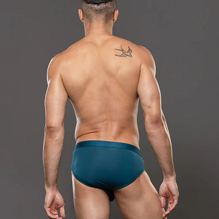 Andrew Christian Bespoke 93675 modal brief dark teal