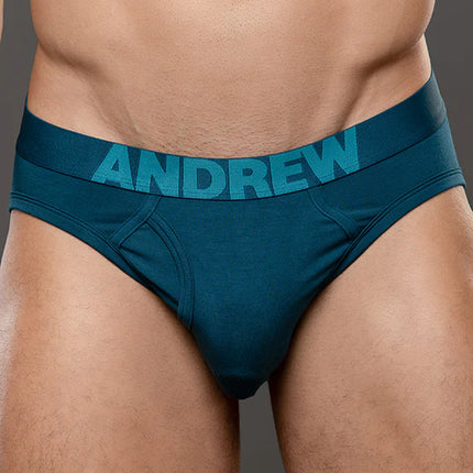 Andrew Christian Bespoke 93675 modal brief dark teal
